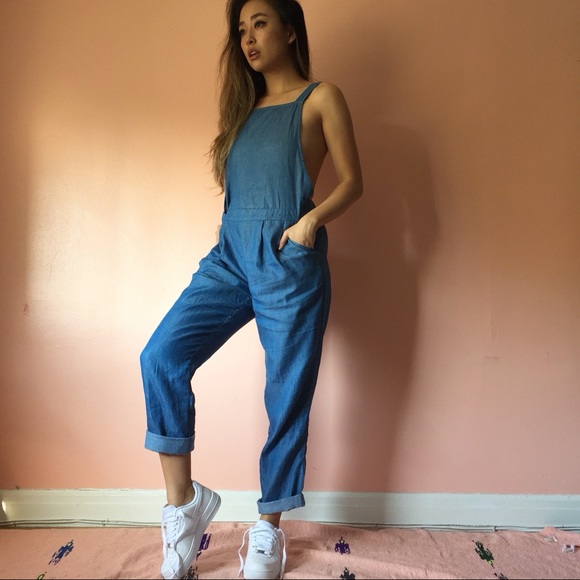 Nasty Gal Denim - Nasty Gal Chambray Overalls Nasty Gal Denim - Nasty Gal Chambray Overalls